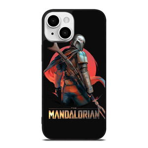 STAR WARS THE MANDALORIAN ART  iPhone 13 Mini Case Cover