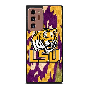 LSU TIGERS FOOTBALL HALFTONE Samsung Galaxy Note 20 Ultra Case Cover LSU TIGERS FOOTBALL HALFTONE Samsung Galaxy Note 20 Ultra Case Cover