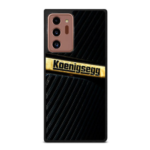KOENIGSEGG GOLD BLACK CARBON Samsung Galaxy Note 20 Ultra Case Cover KOENIGSEGG GOLD BLACK CARBON Samsung Galaxy Note 20 Ultra Case Cover