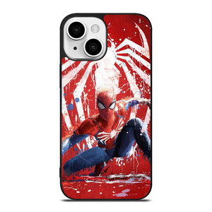 SPIDER MAN AVENGERS ART PAINT iPhone 13 Mini Case Cover