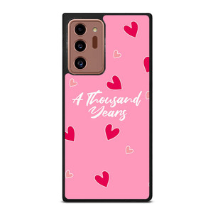I LOVE YOU FOR A THOUSAND YEARS Samsung Galaxy Note 20 Ultra Case Cover I LOVE YOU FOR A THOUSAND YEARS Samsung Galaxy Note 20 Ultra Case Cover