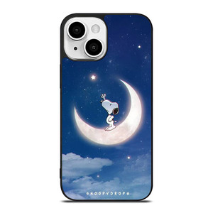 SNOOPY PEANUTS IN MOON iPhone 13 Mini Case Cover