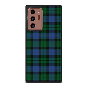 GREEN BLUE TARTAN PLAID PATTERN Samsung Galaxy Note 20 Ultra Case Cover GREEN BLUE TARTAN PLAID PATTERN Samsung Galaxy Note 20 Ultra Case Cover