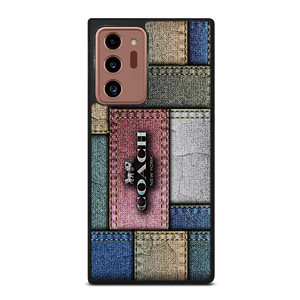 COACH NEW YORK LOGO JEANS  Samsung Galaxy Note 20 Ultra Case Cover COACH NEW YORK LOGO JEANS  Samsung Galaxy Note 20 Ultra Case Cover