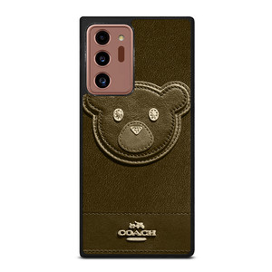 COACH NEW YORK BROWN BEAR Samsung Galaxy Note 20 Ultra Case Cover