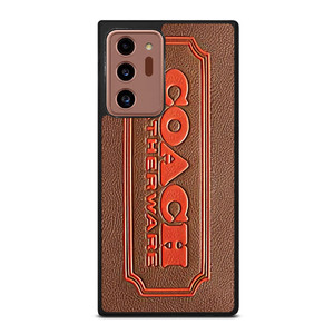 COACH LEATHERWARE EMBOSS Samsung Galaxy Note 20 Ultra Case Cover