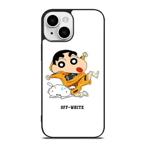 SHIN CHAN X OFF WHITE iPhone 13 Mini Case Cover