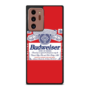 BUDWEISER KING OF BEER EMBLEM Samsung Galaxy Note 20 Ultra Case Cover BUDWEISER KING OF BEER EMBLEM Samsung Galaxy Note 20 Ultra Case Cover