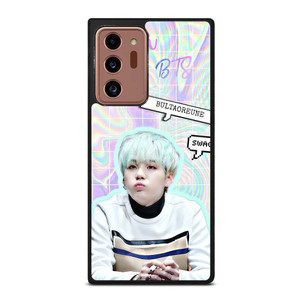 BTS SUGA CUTE Samsung Galaxy Note 20 Ultra Case Cover