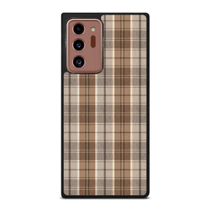 BROWN PLAID PATTERN Samsung Galaxy Note 20 Ultra Case Cover BROWN PLAID PATTERN Samsung Galaxy Note 20 Ultra Case Cover