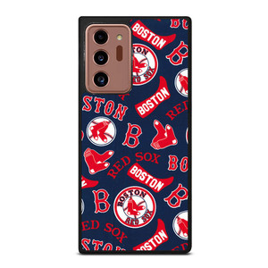 BOSTON RED SOX BASEBALL PATTERN Samsung Galaxy Note 20 Ultra Case Cover