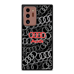 AUDI RING LOGO PATTERN Samsung Galaxy Note 20 Ultra Case Cover AUDI RING LOGO PATTERN Samsung Galaxy Note 20 Ultra Case Cover