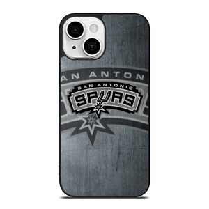 SAN ANTONIO SPURS METAL LOGO iPhone 13 Mini Case Cover SAN ANTONIO SPURS METAL LOGO iPhone 13 Mini Case Cover