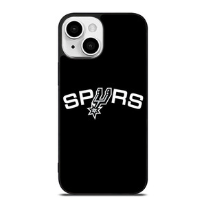 SAN ANTONIO SPURS LOGO BLACK iPhone 13 Mini Case Cover