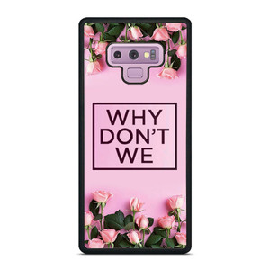 WHY DONT WE PINK FLOWER Samsung Galaxy Note 9 Case Cover WHY DONT WE PINK FLOWER Samsung Galaxy Note 9 Case Cover