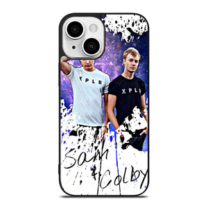 SAM AND COLBY ART iPhone 13 Mini Case Cover SAM AND COLBY ART iPhone 13 Mini Case Cover