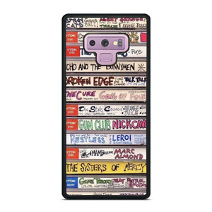 VINTAGE CASETTE COLLAGE Samsung Galaxy Note 9 Case Cover VINTAGE CASETTE COLLAGE Samsung Galaxy Note 9 Case Cover