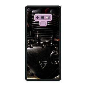 TRIUMPH MOTORCYCLE ENGINE Samsung Galaxy Note 9 Case Cover TRIUMPH MOTORCYCLE ENGINE Samsung Galaxy Note 9 Case Cover