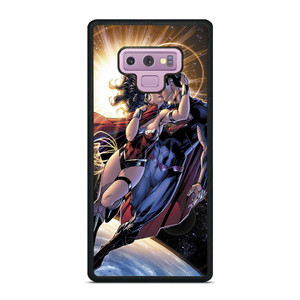 SUPERMAN KISSING WONDER WOMAN Samsung Galaxy Note 9 Case Cover
