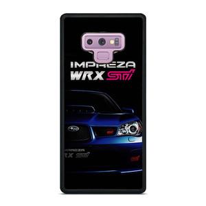 SUBARU IMPREZA WRX STI BLUE CAR Samsung Galaxy Note 9 Case Cover