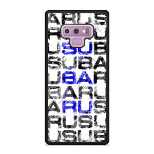 SUBARU CROSSWORD PUZZLE Samsung Galaxy Note 9 Case Cover