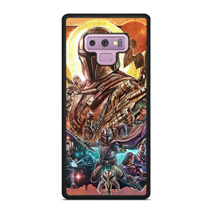 STAR WARS MANDALORIAN COLLAGE Samsung Galaxy Note 9 Case Cover STAR WARS MANDALORIAN COLLAGE Samsung Galaxy Note 9 Case Cover
