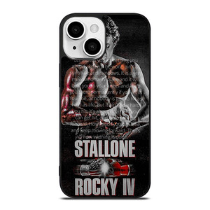 ROCKY BALBOA QUOTE ART iPhone 13 Mini Case Cover