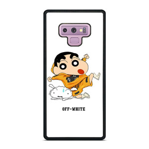 SHIN CHAN X OFF WHITE Samsung Galaxy Note 9 Case Cover