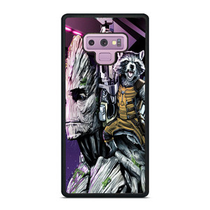 ROCKET RACCOON AND GROOT MARVEL Samsung Galaxy Note 9 Case Cover ROCKET RACCOON AND GROOT MARVEL Samsung Galaxy Note 9 Case Cover