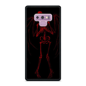 RED SKELETON HEARTBREAKING Samsung Galaxy Note 9 Case Cover