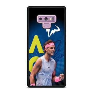RAFAEL NADAL TENNIS SIGNATURE LOGO Samsung Galaxy Note 9 Case Cover