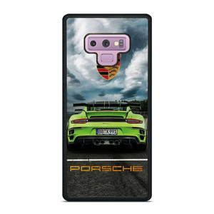 PORSCHE LOGO GREEN CAR Samsung Galaxy Note 9 Case Cover