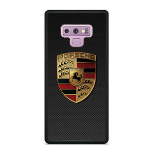PORSCHE LOGO CARBON Samsung Galaxy Note 9 Case Cover PORSCHE LOGO CARBON Samsung Galaxy Note 9 Case Cover