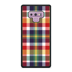 PIXELIZED TARTAN PATTERN Samsung Galaxy Note 9 Case Cover
