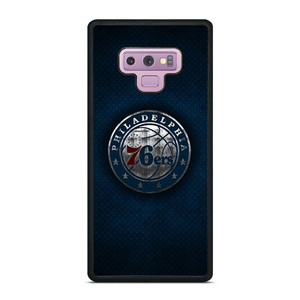 PHILADELPHIA 76ERS METAL LOGO Samsung Galaxy Note 9 Case Cover