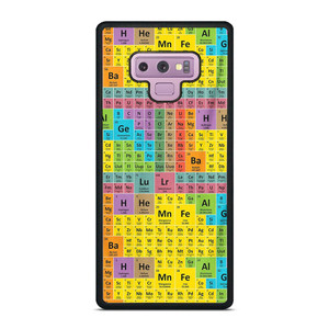 PERIODICAL TABLE SHEET Samsung Galaxy Note 9 Case Cover