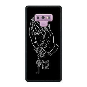 PANIC AT THE DISCO BLACK LOGO Samsung Galaxy Note 9 Case Cover PANIC AT THE DISCO BLACK LOGO Samsung Galaxy Note 9 Case Cover