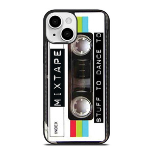 RETRO CLEAR MIXTAPE iPhone 13 Mini Case Cover