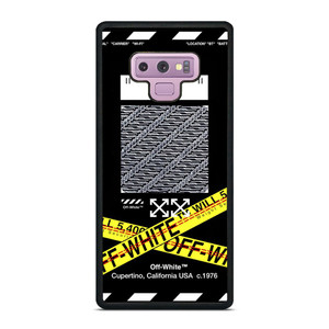 OFF WHITE X BATIK Samsung Galaxy Note 9 Case Cover
