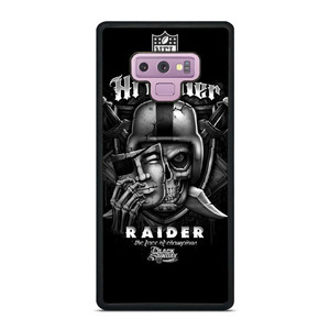 OAKLAND RAIDERS BLACK SUNDAY NFL Samsung Galaxy Note 9 Case Cover