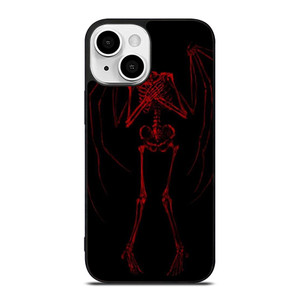 RED SKELETON HEARTBREAKING iPhone 13 Mini Case Cover RED SKELETON HEARTBREAKING iPhone 13 Mini Case Cover
