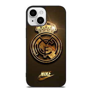 REAL MADRID GOLD LOGO iPhone 13 Mini Case Cover