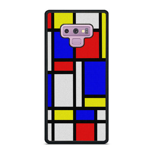MONDRIAN COLORFUL LAYOUT Samsung Galaxy Note 9 Case Cover