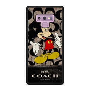 MICKEY MOUSE COACH NEW YORK Samsung Galaxy Note 9 Case Cover
