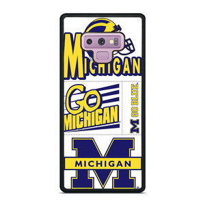 MICHIGAN WOLVERINES STICKER COLLAGE Samsung Galaxy Note 9 Case Cover MICHIGAN WOLVERINES STICKER COLLAGE Samsung Galaxy Note 9 Case Cover