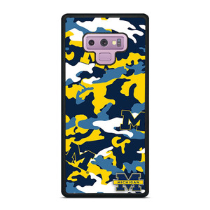 MICHIGAN WOLVERINES FOOTBALL CAMO Samsung Galaxy Note 9 Case Cover