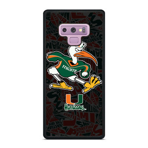 MIAMI HURRICANES UM FOOTBALL Samsung Galaxy Note 9 Case Cover