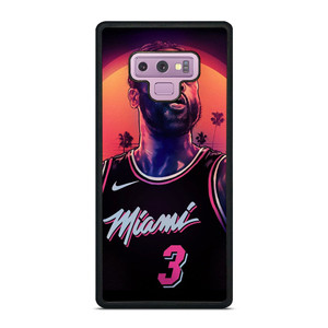 MIAMI HEAT DWYANE WADE 3 NBA Samsung Galaxy Note 9 Case Cover MIAMI HEAT DWYANE WADE 3 NBA Samsung Galaxy Note 9 Case Cover