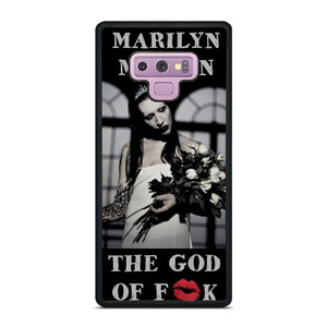 MARILYN MANSON THE GOD OF FUCK Samsung Galaxy Note 9 Case Cover