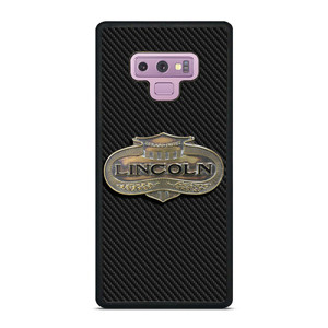 LINCOLN MOTOR LOGO CARBON Samsung Galaxy Note 9 Case Cover